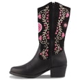 thumbnail image 3 of Bota Vaquera para Dama Dominiq Mod. 1396 con Bordado Floral, 3 of 5