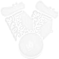 thumbnail image 5 of 2 uds llavero de graduación molde de silicona molde de fundición de resina epoxi molde de decoración colgante, 5 of 5