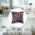 thumbnail image 5 of nygtbtfer American Flag Pillow Covers Set of 2 Navy Red The Truck Freedom Home Outdoor Decor Throw Pillow Cases White, 5 of 7