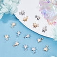 thumbnail image 4 of 1box 60pcs 2 colors Mini Star Charms golden & Platinum Plated Star Dangle Pendants for DIY Crafting Jewelry Making, 4 of 7