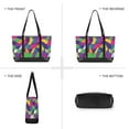 thumbnail image 6 of FORMRS Laptop Tote Bag for Women with 15.6" Computer Compartments Handbag, Colorful Plaid, 6 of 7
