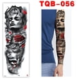 thumbnail image 1 of Full Arm Temporary Tattoos Large Totem Tattoo Sticker Art U4J8 Body Y5V6, 1 of 9