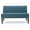 Teal, variant on 50" Upholstered Loveseat Sofa Modern 2 Seater Couch with Birch Wood Legs, Linen Fabric Small Space Sofa for Living Room Bedroom Office, Navy Blue