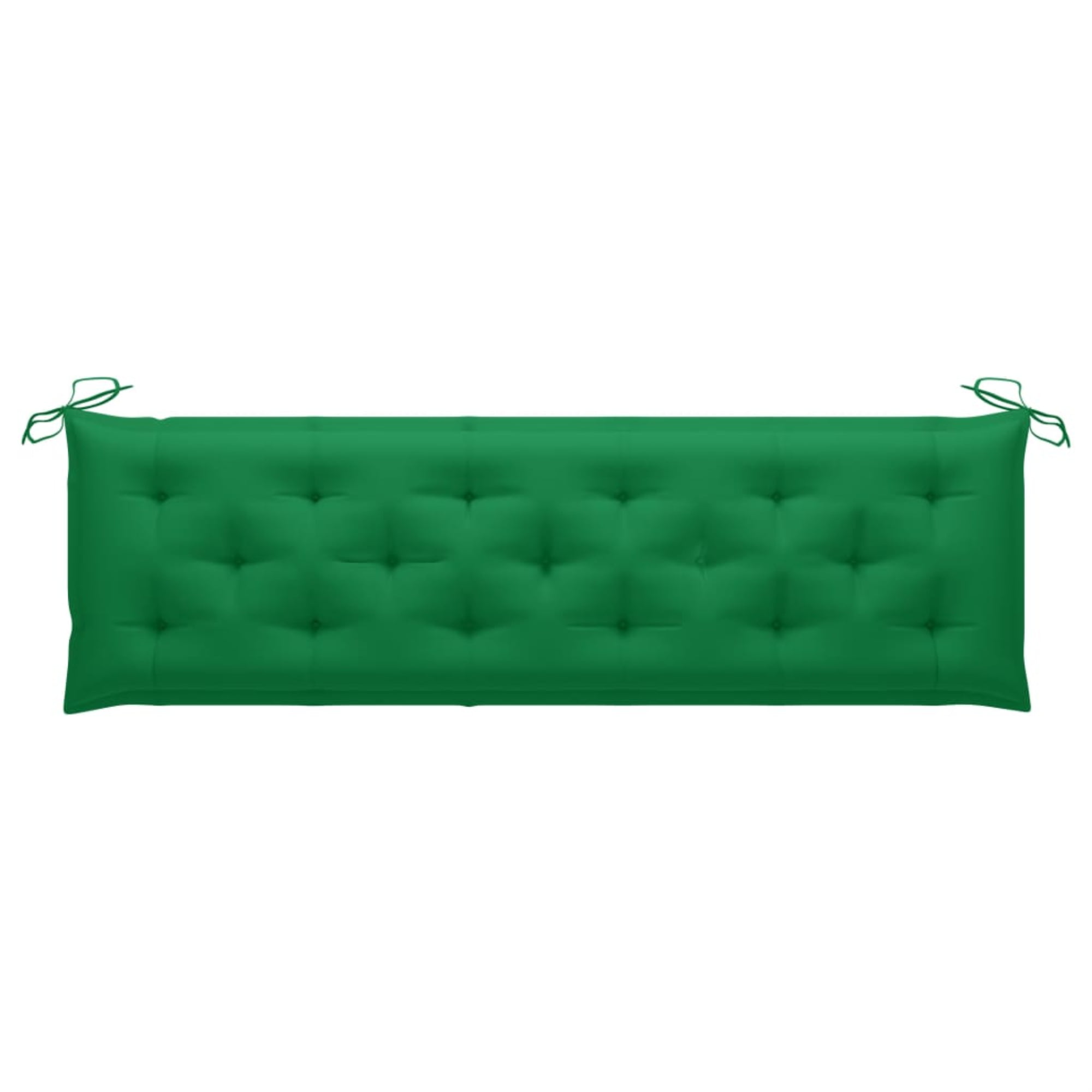 vidaXL Garden Bench Cushion Weather Resistant Green 70.9" Fabric Outdoor Seat 