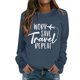 thumbnail image 1 of Gibobby Sudadera mujer Sudadera de otoño para mujer suéter de Halloween(Azul,XL), 1 of 4