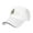 White, variant on Cal Poly Mustangs Casual Sandwich Baseball Cap Adjustable For Men For Women