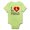 Kiwi, variant on CafePress - I Love My Pitbull Terrier Infant Bodysuit - Baby Light Bodysuit, Size Newborn - 24 Months