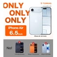 thumbnail image 2 of Funda TORRAS para iPhone 17 Air con MagSafe, negra, 2 of 9