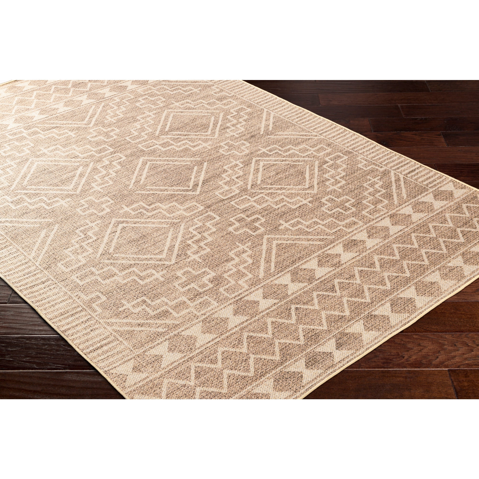 Artistic Weavers Ez Jute Machine Washable Area Rug, 2'6" x 8', Natural/White