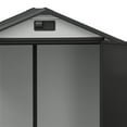 thumbnail image 7 of Craftian Plastic Outdoor Shed,6.2x3.4ft All-Weather Resin Storage Shed with Reinforced Floor Lockable Door Garage Patio Garden Storage Shed, 7 of 7