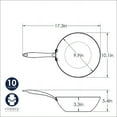 thumbnail image 3 of Nordic Ware 10 Inch Spun Wok, 3 of 3