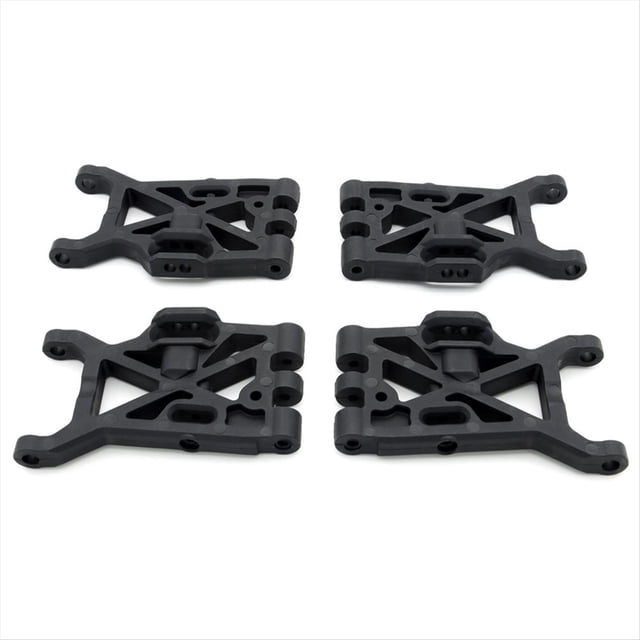 Brazo de Suspensión Inferior Delantero y Trasero de Plástico para ZD-Racing MT-16 MT16 1:16 1/16 3S, Piezas de Actualización de Coche RC Sin Escobillas, Accesorios