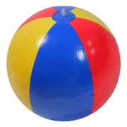 Swim Central 31482162 24 in. Inflatable Beach Ball Swimming Pool Toy, Red & Blue