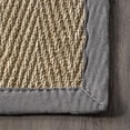 thumbnail image 3 of nuLOOM Larnaca Seagrass Herringbone Indoor/Outdoor Area Rug, 9' x 12', Larnaca Dark Grey, 3 of 5