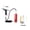 TM80S Red J, variant on Portable Airbrush Kit with Gravity Trigger Type Spray Gun for Art Model Body Paint Artist Makeup Nail Tattoos Cake Tools