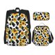 thumbnail image 1 of Balery Cute Cow Print Sunflower A Mochila escolar 3 en 1 para niños: mochila resistente con lonchera térmica y estuche para lápices. Mochila escolar para niños y niñas., 1 of 7
