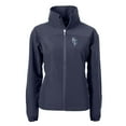 thumbnail image 2 of Women's Cutter & Buck  Navy Kansas City Royals City Connect Charter Eco Recycled Full-Zip Jacket, 2 of 3