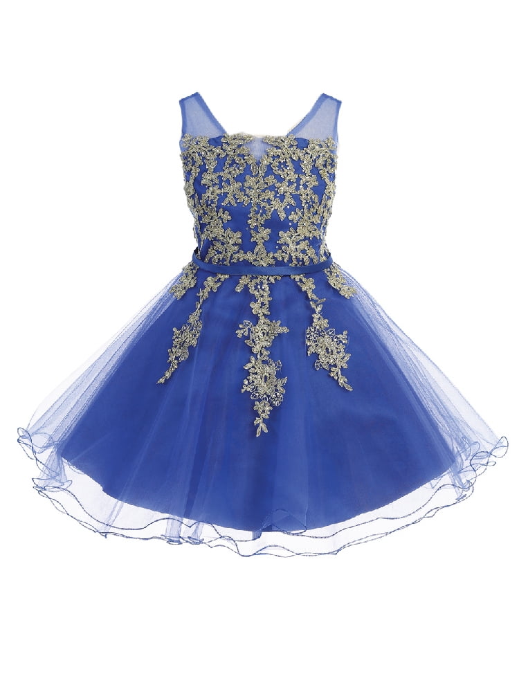 royal blue easter dress