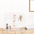 thumbnail image 2 of Weiweiguan Desktop Doll Display Box Doll Toy Model Storage Box Doll Display Organizer, 2 of 6