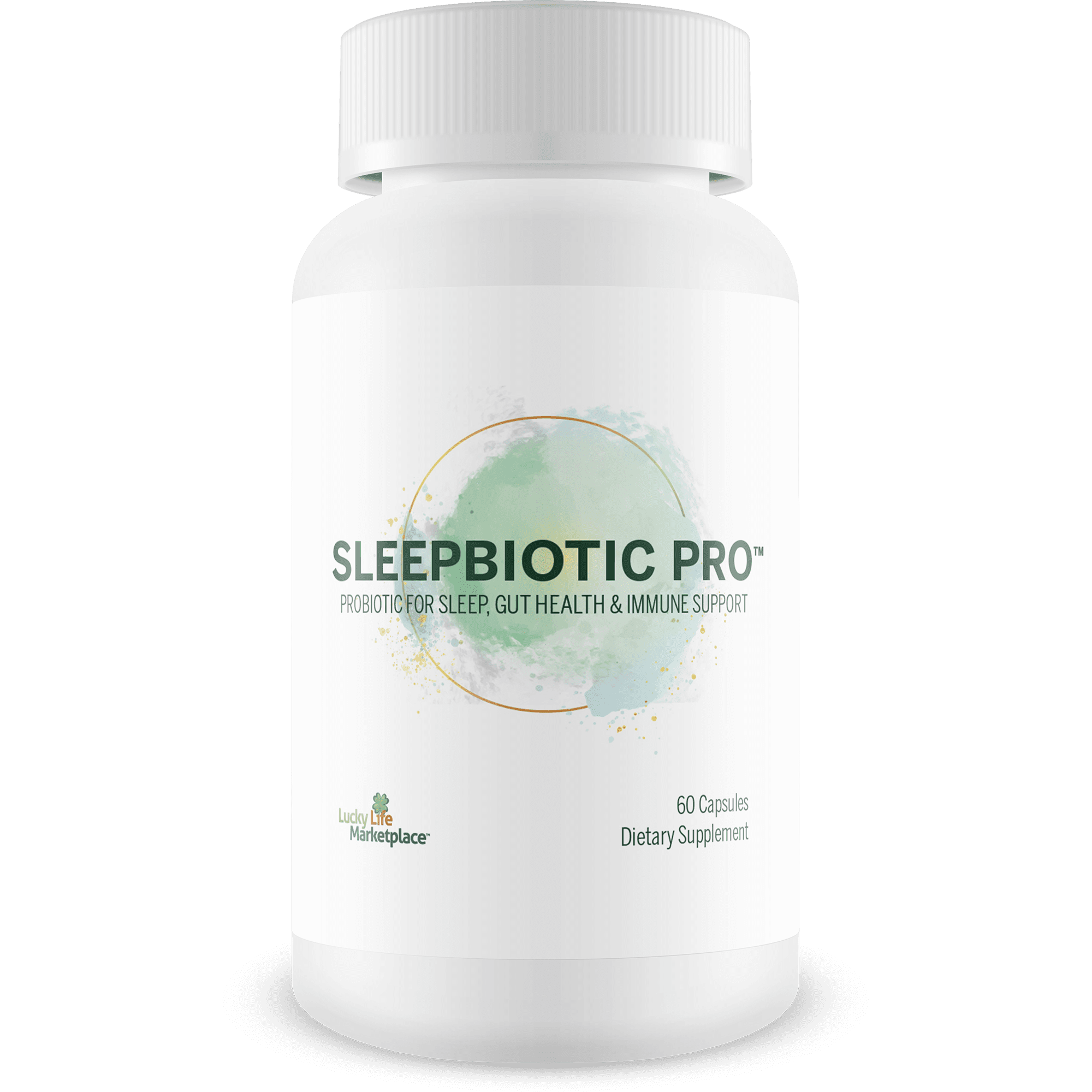 Sleepbiotic Pro - Multi-Strain Probiotic Sleep Support - Aid Gut Health & Immune Support - Promote Relaxation & Sleep Quality with Premium Probiotics - Lactobacillus & Bifidobacterium, 40 Billion CFU