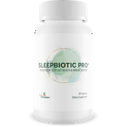 Sleepbiotic Pro - Multi-Strain Probiotic Sleep Support - Aid Gut Health & Immune Support - Promote Relaxation & Sleep Quality with Premium Probiotics - Lactobacillus & Bifidobacterium - 40 Billion CFU