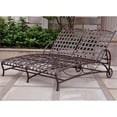 thumbnail image 1 of International Caravan Santa Fe Chaise Longue Double de Patio, Brun, 1 of 2