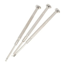 YUYUETIME Lightweight Music Instrument Accessory Silver 3Pcs 3.38X0.35X0.35in