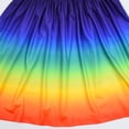thumbnail image 4 of Girls Rainbow Long Sleeve Stripe Dress Halloween Costume, 4 of 7