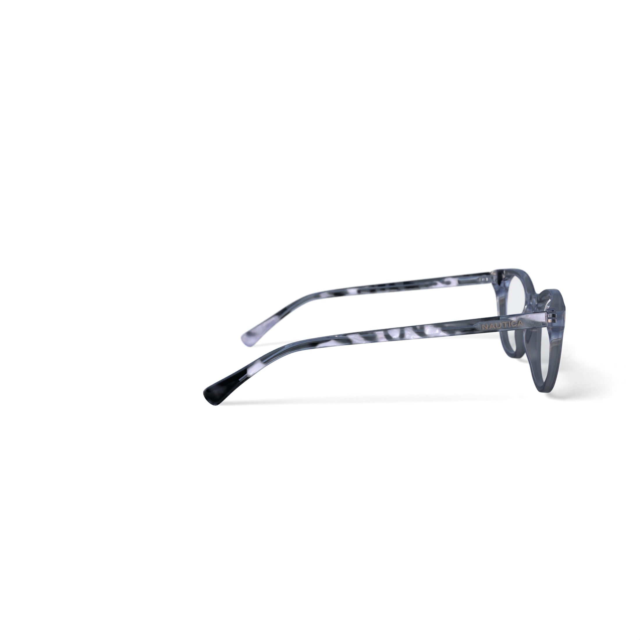 Nautica Youth NGO103 Prescription Eyeglasses with Case, Crystal