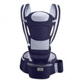 thumbnail image 4 of Multifunctional Newborn Baby Carrier Sling Wrap Versatile Backpack Front Back, 4 of 9