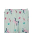 thumbnail image 3 of ATAIKU Little Girls Long Sleeve Pajamas 2 Piece Unicorn Pjs Set Kids Cotton Sleepwear 4T, 3 of 11