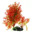 thumbnail image 1 of 1uds Acuario Plástico Plantas, Artificial Acuática Planta para Peces Tanque Paisaje Plantas Decoración, Rojo, Verde, 1 of 7