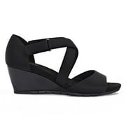 Bandolino Women's Gaccetta2 Sandals in Black, 9 US