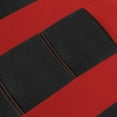 thumbnail image 5 of carXS Forza Red Car Seat Covers Full Set, Includes Front Seat Covers and Rear Bench Seat Cover for Cars Trucks SUV, Automotive Interior Car Accessories, 5 of 5