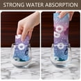 thumbnail image 4 of 2 Pcs Funny Kitchen Towels,Boho Multicolor Ethnic Pattern with Geometric Shapes Microfiber Dish Towels,Kitchen Tea Towels,Kitchen Towel Set (18" X 26"), 4 of 7