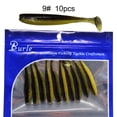 thumbnail image 2 of 10x 9cm 4.2g Señuelos de pesca de pez mandarín biónico Cebo suave artificial (9) FLhrweasw Nuevo, 2 of 8