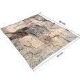thumbnail image 4 of Gray Graffiti Art Blanket Lattice Design Super Soft Breathable Throw Blanker for Kid Girl Woman Flannel Blanket for Sofa Chair Bedroom Cozy Warm & Decorative All-Season 50x60in, 4 of 5
