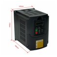 thumbnail image 2 of VFD Inverter VFD 1.5KW/2.2KW Frequency Inverter 3 Phase 220 Output Frequency Converter Variable Frequency Drive ,Efficient Strength, 2 of 6