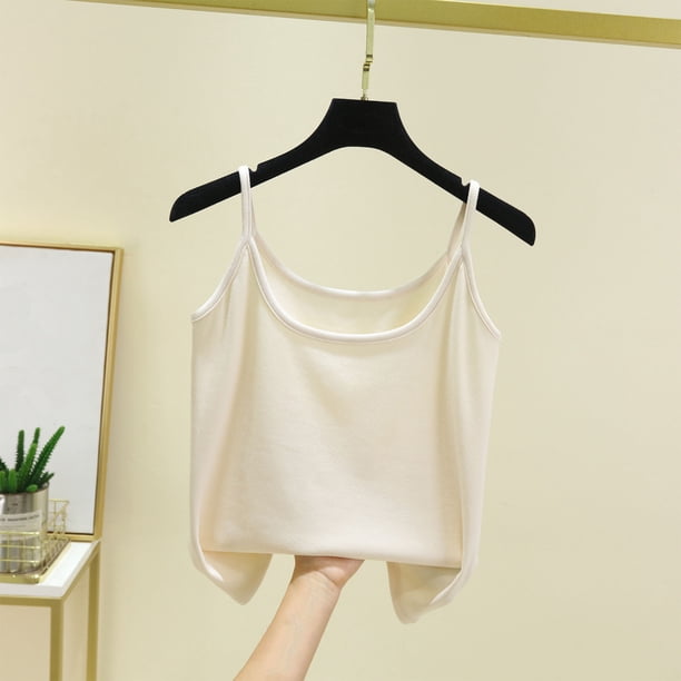 mfyjkho Camisetas Sin Mangas Para Mujer, Camisolas De Cuello Redondo Holgadas De Color Liso Informales De Verano Para Mujer Tops Elegantes Para Mujer Xxl
