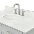 thumbnail image 7 of Ariel W042scqovo Hutton 42" Wall Mounted Single Basin Vanity Set - Midnight Blue / Carrara, 7 of 7