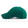 thumbnail image 3 of ORUYROP Men Women Plain Cotton Structured Baseball Cap Adjustable Strapback 6 Panel Hat, 3 of 4