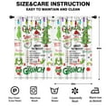 thumbnail image 2 of 2 Panels Print Pattern Nursery Curtains Boys Girls Kids Window Drapes for Living Bedroom Playroom Room Decor Rod Pocket 52x84 Inch, 2 of 5