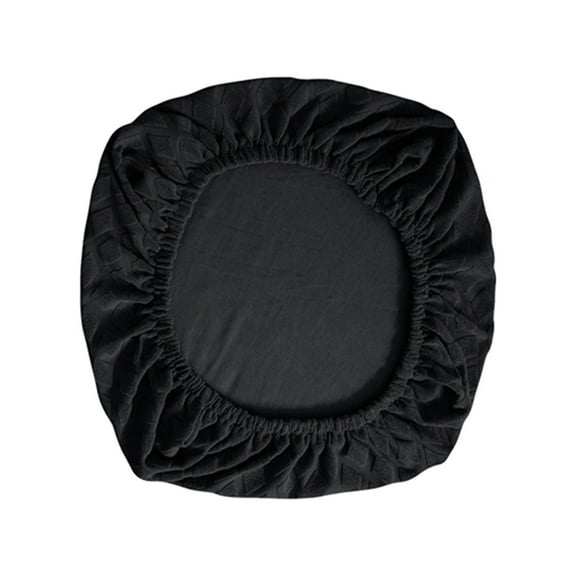 Elastic Slipcovers for Computer Chairs, Seat Covers for Swivel Chairs, Seat Cushion Protectors for Comfort Chairs, Office Chair Covers for Computers,Black