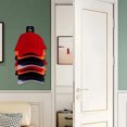 thumbnail image 3 of 1/2pcs Wall Mounted Baseball Cap Storage Rack Multi Layer Hat Organizer Holder Holds 16 Caps Suitable For Home Office Bedroom, 3 of 5