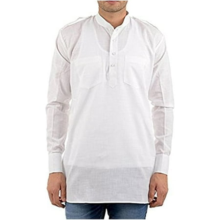 

Royal Men s Linen Kurta (Royal_275_White_Large)