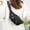 Black1131, variant on Tuvgenk Sling Bag Slim Anti-Theft Crossbody Bag Nylon Spandex Waterproof Multi Pocket Daily Bag for Commute Travel Cycling