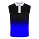 thumbnail image 3 of Camisas de Suéter para Hombre, Gradación de Impresión Turndown Cuello Tanque Deportivo, Moda Casual sin Mangas Top, 3 of 8