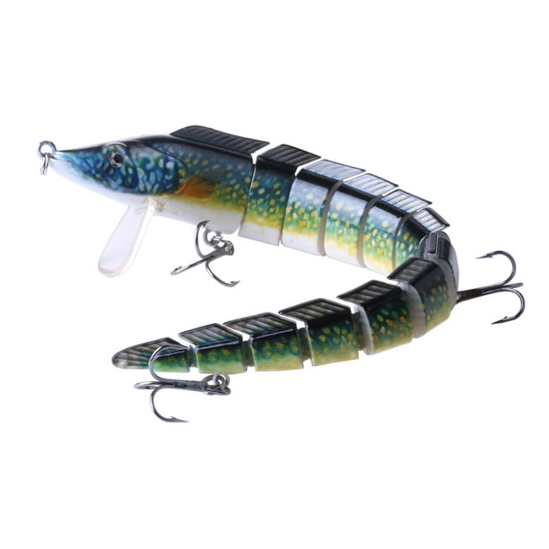 HENG JIA Artificial Bait for Fishing Wobbler 13 Section Jointed Eel Fish  Lure Hard Slow Sink 