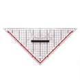 thumbnail image 7 of 30CM Drawing Triangle Ruler Multi-Function Design with Handle Protractor Measurement Stationery, 7 of 7