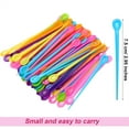 thumbnail image 3 of 180 Pcs Hair Roller Pins,Casewin Plastic Pins Roller Picks for Fixed Old Fashioned Hair Rollers and Brush Roller Curlers Hair Styling Tool Needle Structure Knitting Tool (Random Color), 3 of 7